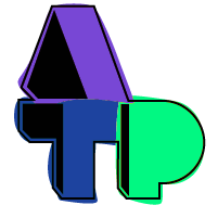 blocky letter logo